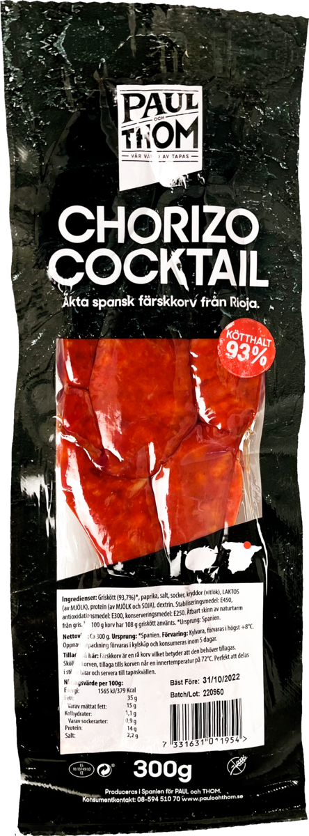 Chorizo Cocktail