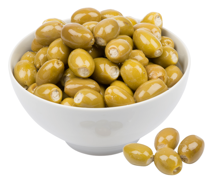 Gröna oliver med färskost